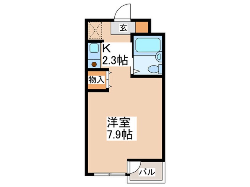 間取図 北町マンションＫ－１