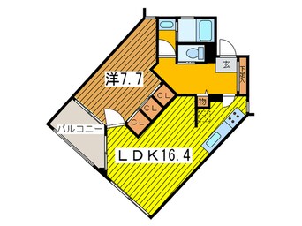 間取図 グリ－ンヴィラ