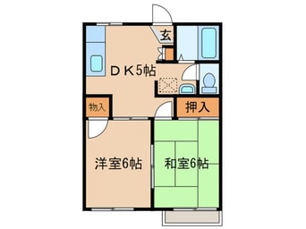 間取図 アイリスハイム