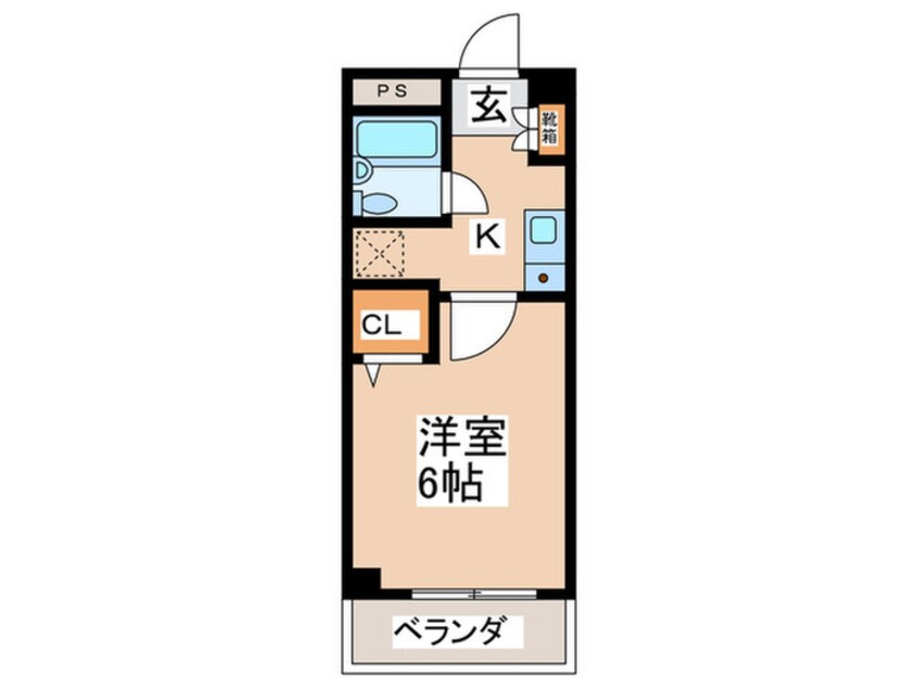 間取図 アンティーブ