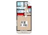 スタ－ヒルズ 1Kの間取り