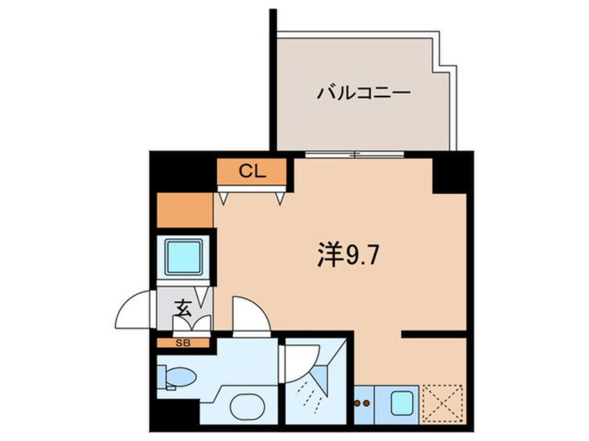 間取図 インプルーブ高輪台