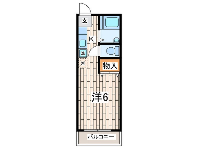 間取図 グリ－ンテラスＡ