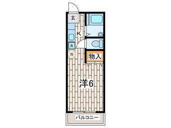 間取図 グリ－ンテラスＡ