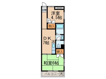 間取図 ホワイト学芸大