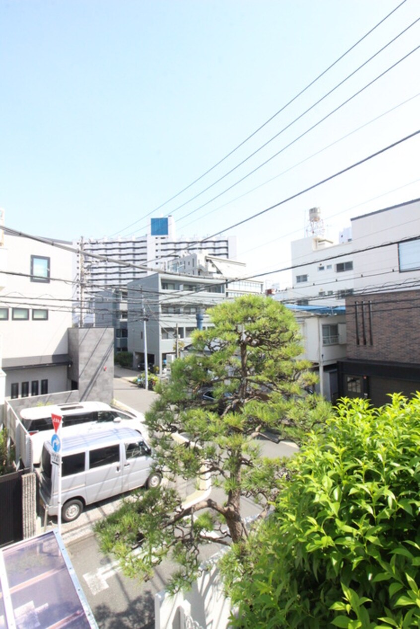 室内からの展望 ホワイト学芸大