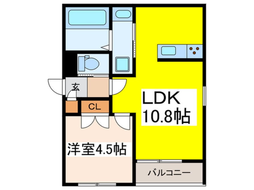 間取図 メゾン・ド・シャルム