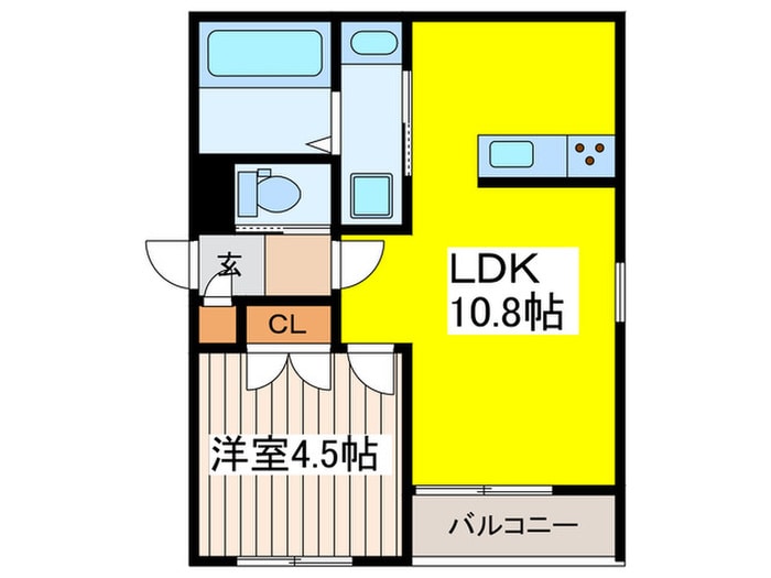 間取り図 メゾン・ド・シャルム