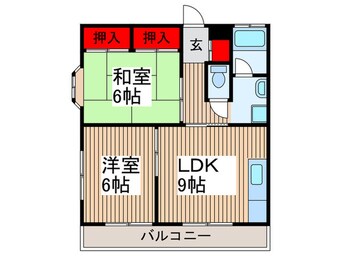 間取図 サクセスコート