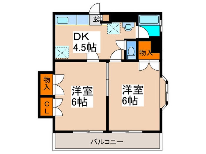 間取り図 若尾レジデンス