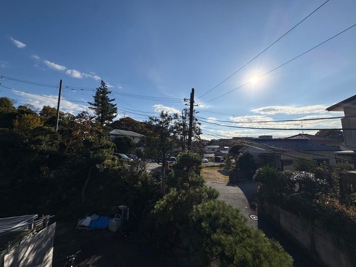 室内からの展望 コーポ司