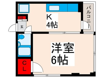 間取図 三橋ビル