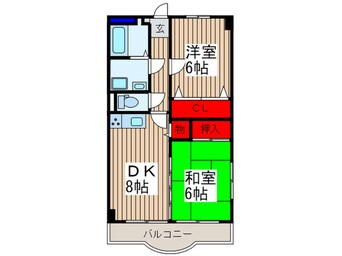 間取図 シュライン大宮