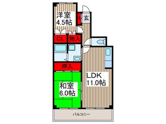 間取図 ロイヤルヒルズ池田