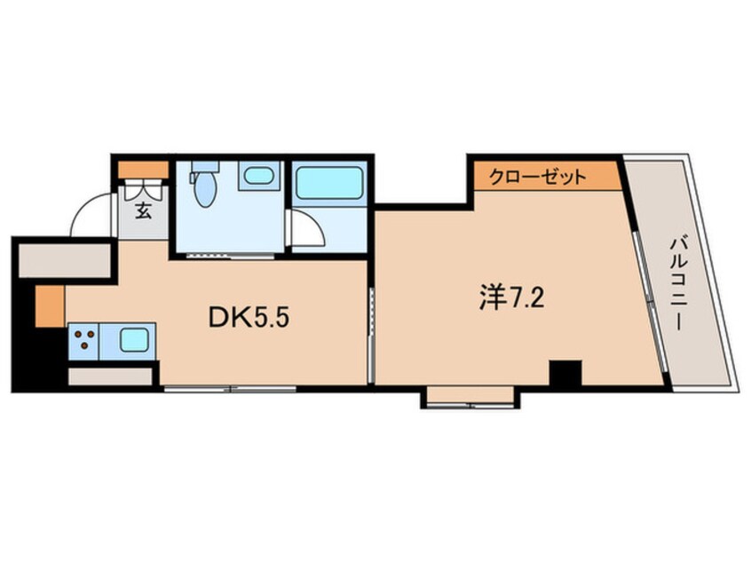 間取図 AS　ONE　SUGAMO