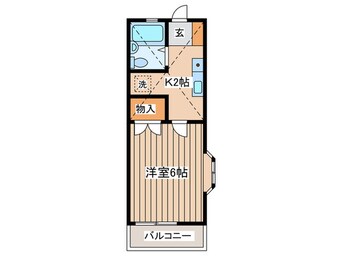 間取図 辻堂ドミール２１