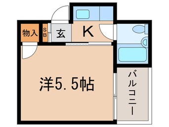 間取図 クレインヒル早稲田