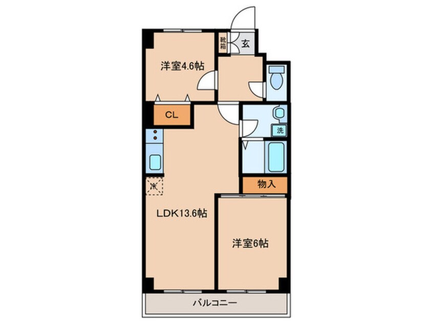 間取図 大谷マンション