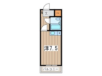 間取図 プレステージ西谷