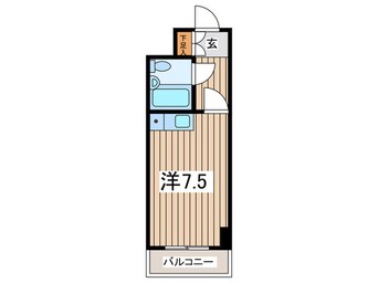 間取図 プレステージ西谷