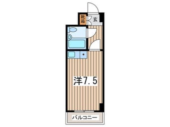 間取図 プレステージ西谷