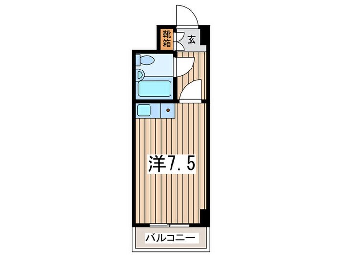 間取り図 プレステージ西谷