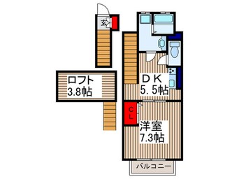 間取図 誉蔵参番館