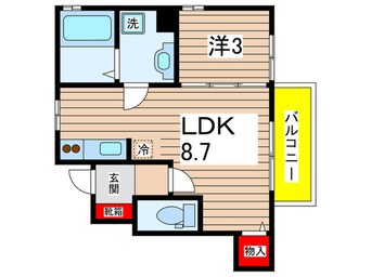 間取図 クレセントハウスＣ