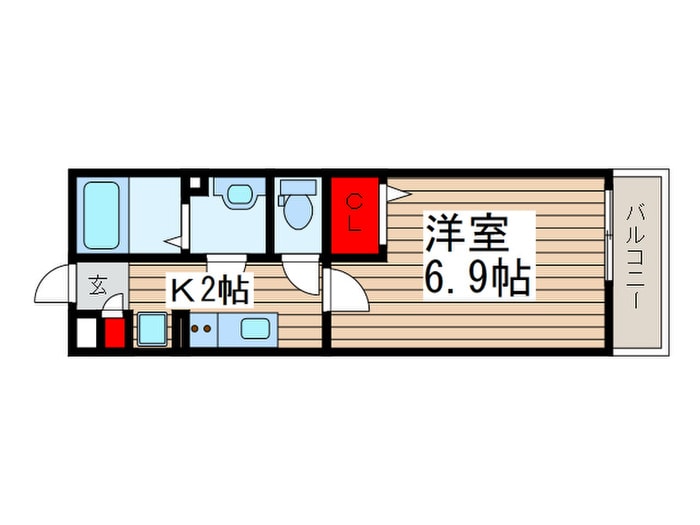 間取り図 リブリ・ラシーナⅡ