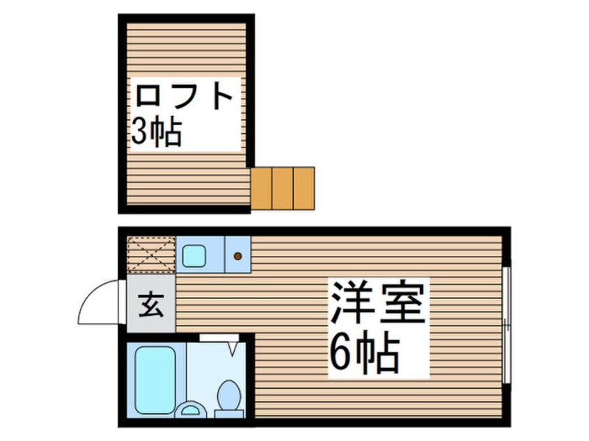 間取図 コーポアルファ