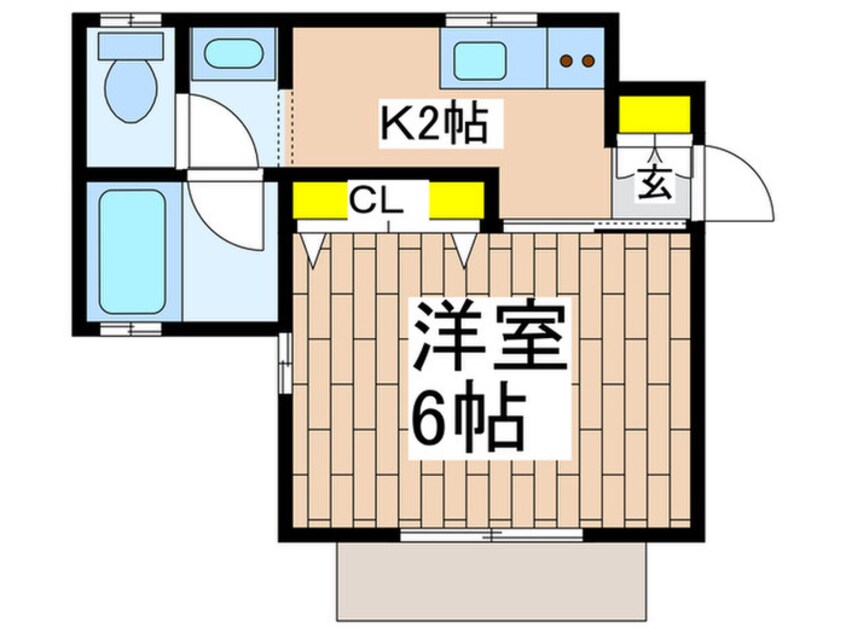 間取図 ケ－テス