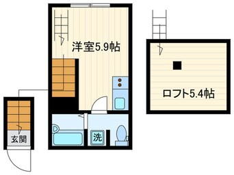 間取図 プルミエール大森西