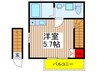 ベレガンス八千代台 1Rの間取り