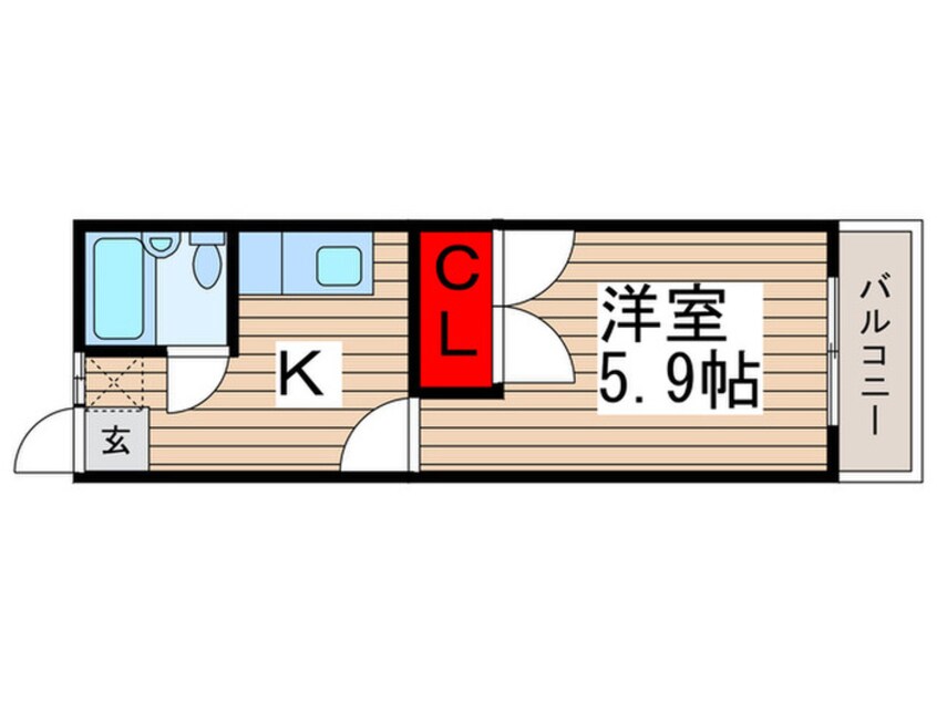 間取図 竹中荘