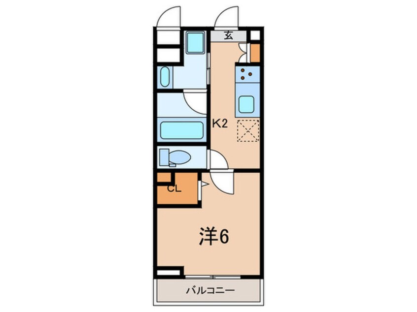 間取図 ハマコートⅦ