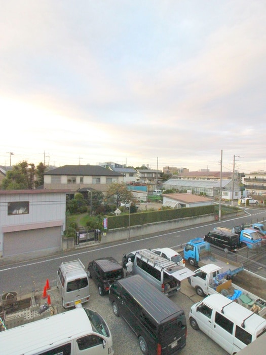室内からの展望 ラシーネ大泉町