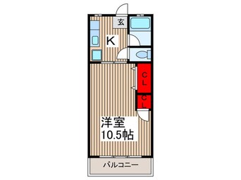 間取図 タカノマンション　Ａ