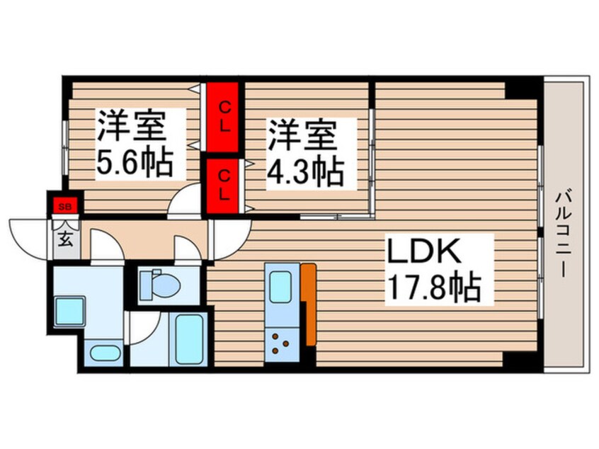 間取図 Lier a lavenir