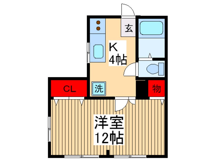 間取図 アップルパイⅡ