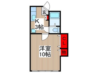 間取図 アップルパイⅡ