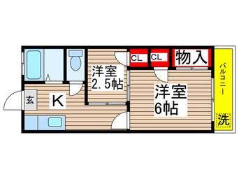 間取図 第２シルバ－ビル