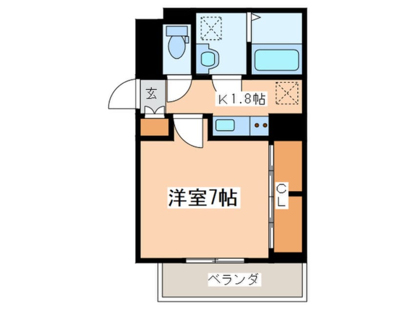 間取図 リコ　ビーナ