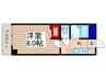 JC EAST 2524 1Kの間取り