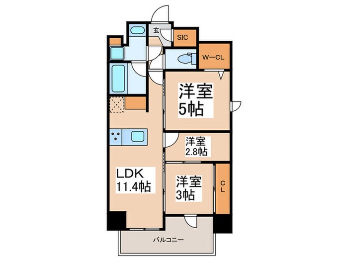 間取り図 アーバネックス新御徒町駅前