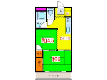 間取図 野々山ビル