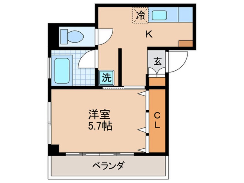 間取図 東光マンション