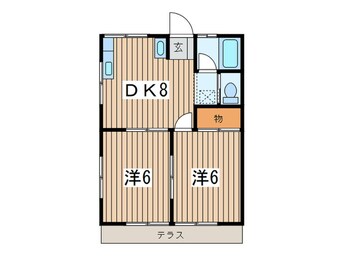 間取図 原田ハイツ