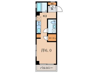 間取図 クレ－ル尾山台