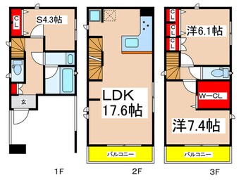 間取図 Kolet平間#05