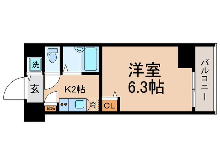 間取り図 フェニックス目黒弐番館(104)